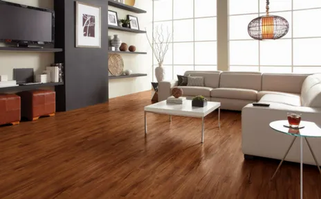 COREtec Plus flooring in livingroom